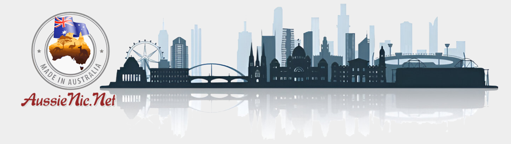 Made in Australia - Mud Glass Metal Logo